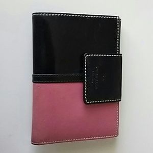 Kate Spade wallet black, pink, olive, cream